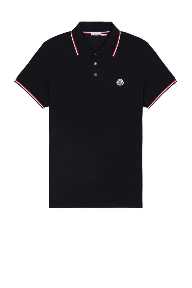 Moncler Short Sleeve Polo | Thumbnail 1 Moncler Short Sleeve Polo | Thumbnail 1