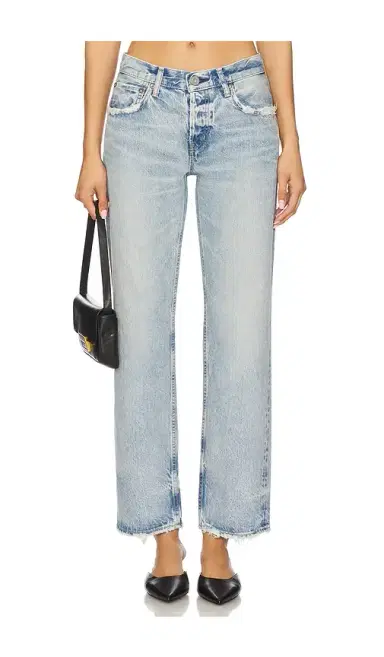 Moussy Vintage Wildwood Straight Low Jeans | Thumbnail 7 Moussy Vintage Wildwood Straight Low Jeans | Thumbnail 7