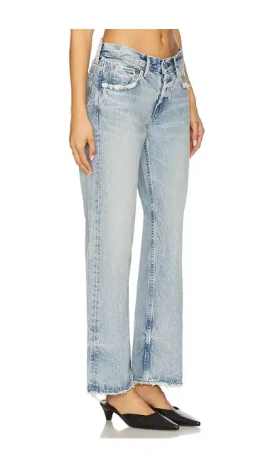 Moussy Vintage Wildwood Straight Low Jeans | Thumbnail 8 Moussy Vintage Wildwood Straight Low Jeans | Thumbnail 8