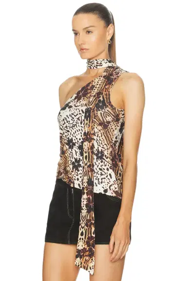 SIEDRES For FWRD One Shoulder Tank Top | Thumbnail 3