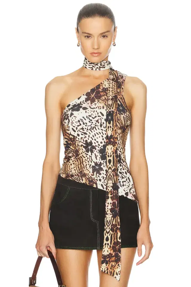 SIEDRES For FWRD One Shoulder Tank Top