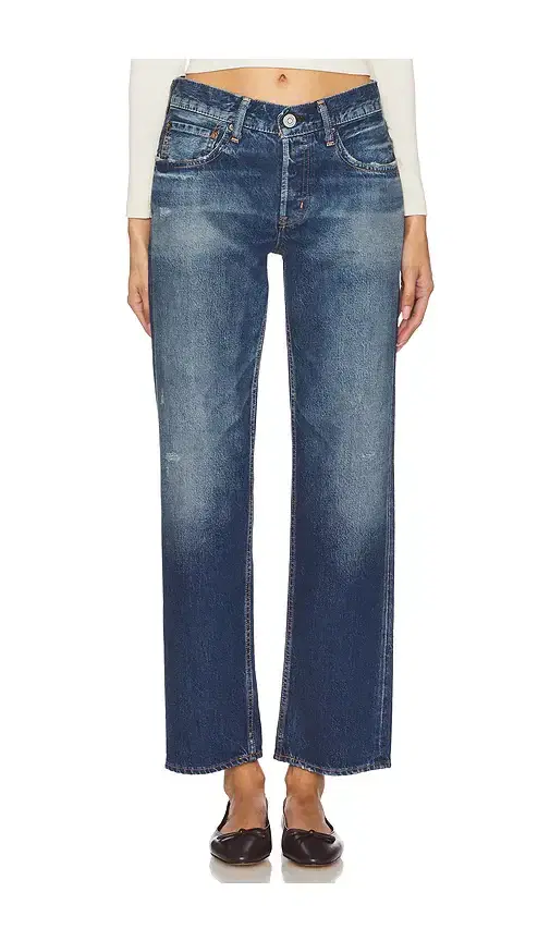 Moussy Vintage Ridgefield Straight Low Jeans