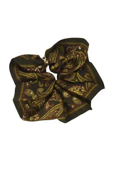 Saint Laurent Scrunchie | Thumbnail 2 Saint Laurent Scrunchie | Thumbnail 2