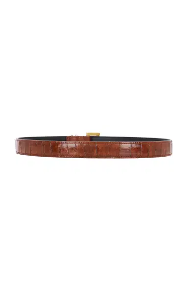Saint Laurent Fine Ceinture Passant Cassandre Belt | Thumbnail 2 Saint Laurent Fine Ceinture Passant Cassandre Belt | Thumbnail 2