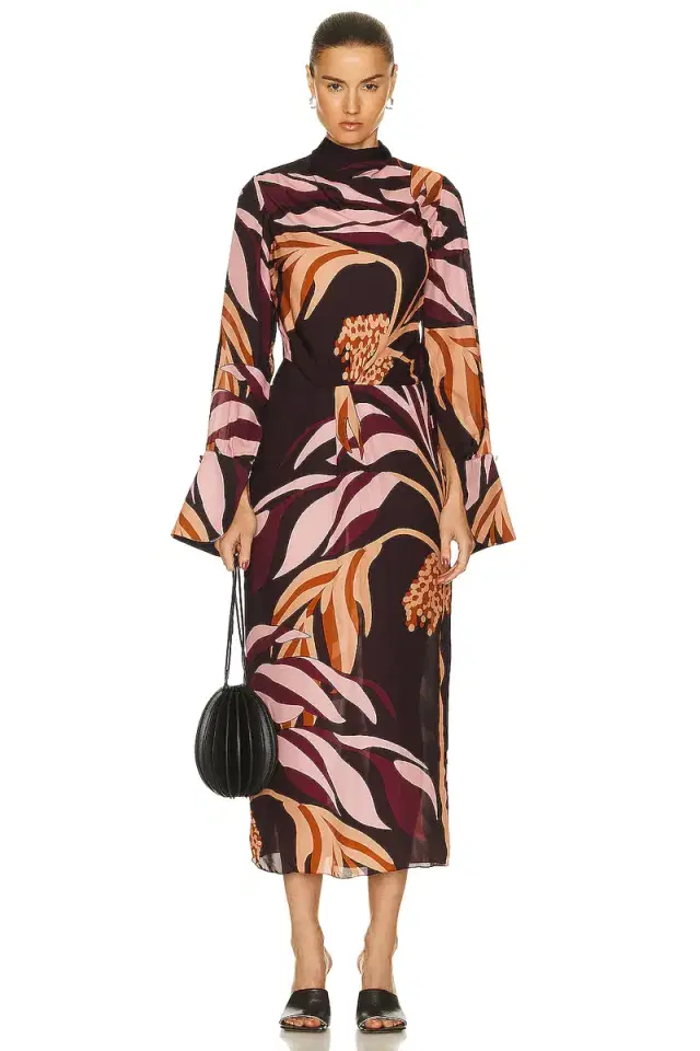 Johanna Ortiz New Symbols Ankle Dress
