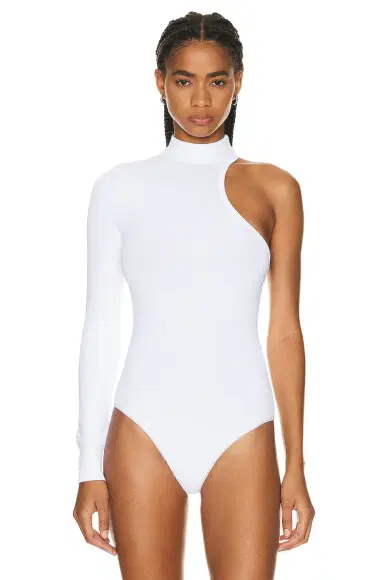 Alaïa Cut Out Long Sleeve Bodysuit | Thumbnail 2 Alaïa Cut Out Long Sleeve Bodysuit | Thumbnail 2