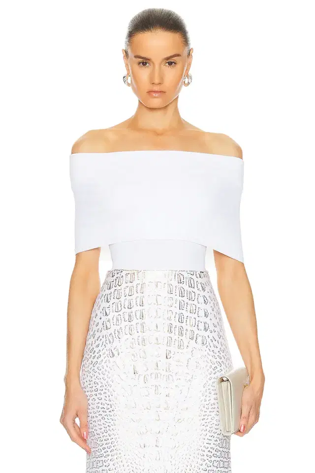 O-shoulder Bodysuit