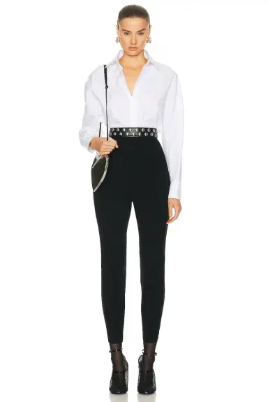 Alaïa Poplin Shirt | Thumbnail 4 Alaïa Poplin Shirt | Thumbnail 4