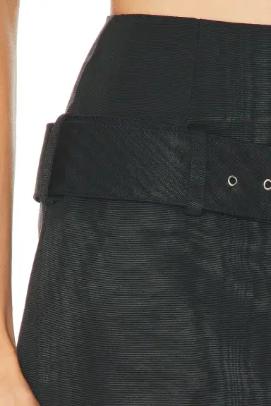 Wiederhoeft Mini Moire Skirt | Thumbnail 6