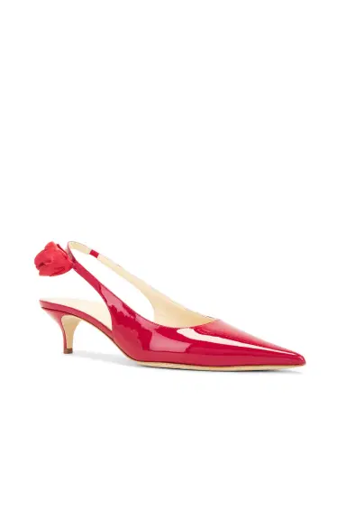 Magda Butrym Sling Back Kitten Heel | Thumbnail 4 Magda Butrym Sling Back Kitten Heel | Thumbnail 4