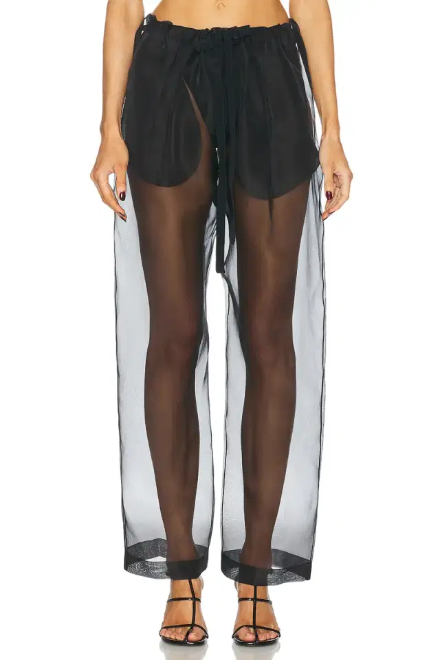 KHAITE Trenton Organza Pant
