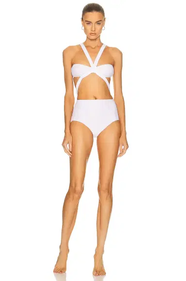 Alaïa Original One Piece Bikini Swimsuit | Thumbnail 1 Alaïa Original One Piece Bikini Swimsuit | Thumbnail 1