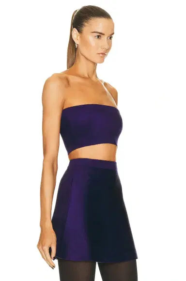 Alaïa Velvet Bandeau Top | Thumbnail 2 Alaïa Velvet Bandeau Top | Thumbnail 2