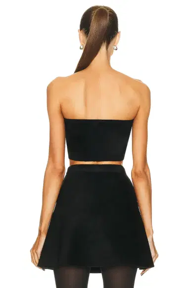 Alaïa Velvet Bandeau | Thumbnail 3 Alaïa Velvet Bandeau | Thumbnail 3