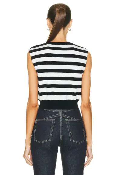 Alaïa Knit Crop Top | Thumbnail 3