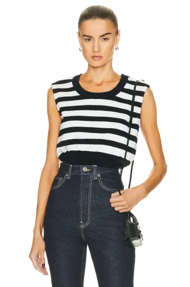 Alaïa Knit Crop Top | Thumbnail 1