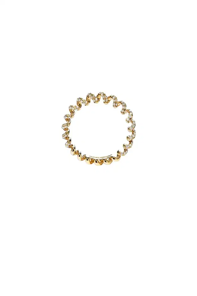 Boochier Mini Slinkee Diamond Ring