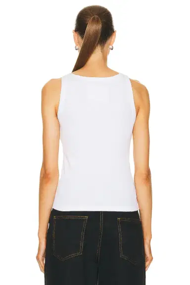 Nili Lotan Jennifer Rib Tank Top | Thumbnail 3