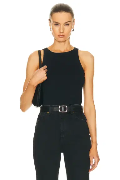 NILI LOTAN Jennifer Rib Tank Top | Thumbnail 1 NILI LOTAN Jennifer Rib Tank Top | Thumbnail 1