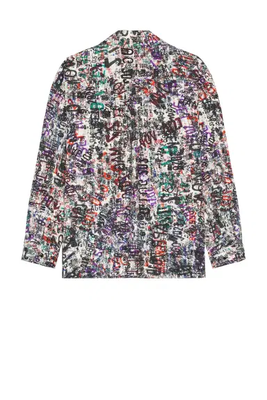 Bottega Veneta Wool Memory Print Shirt | Thumbnail 2 Bottega Veneta Wool Memory Print Shirt | Thumbnail 2