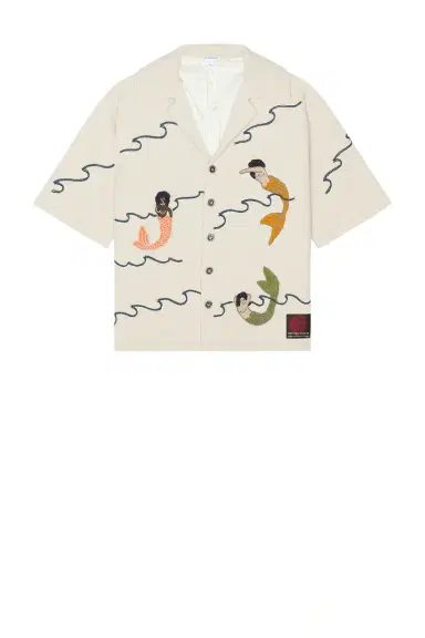 Bottega Veneta Button Down Mermaid Shirt | Thumbnail 1
