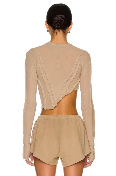 SAMI MIRO VINTAGE Asymmetric Long Sleeve Tee | Thumbnail 5