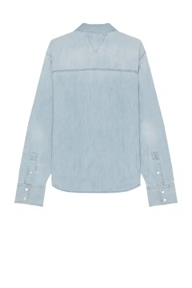 Bottega Veneta Bleached Light Denim Shirt | Thumbnail 2 Bottega Veneta Bleached Light Denim Shirt | Thumbnail 2