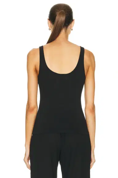 LESET Laura Scoop Neck Tank Top | Thumbnail 3