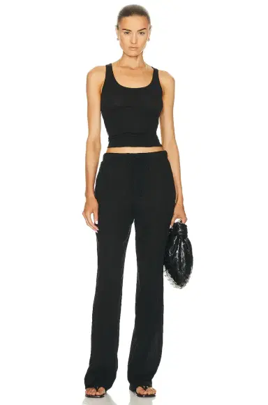 LESET Laura Scoop Neck Tank Top | Thumbnail 4