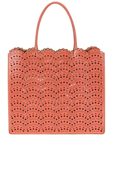 ALAÏA Garance 36 Leather Tote | Thumbnail 3 ALAÏA Garance 36 Leather Tote | Thumbnail 3
