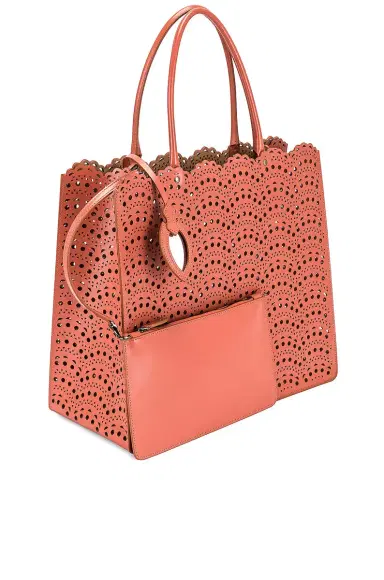 ALAÏA Garance 36 Leather Tote | Thumbnail 4 ALAÏA Garance 36 Leather Tote | Thumbnail 4