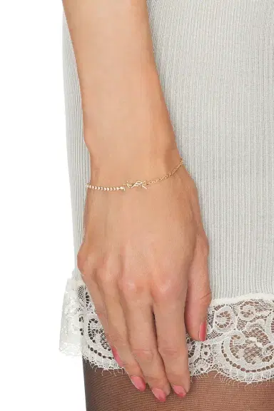 Saint Laurent Cable Chain Bracelet | Thumbnail 2 Saint Laurent Cable Chain Bracelet | Thumbnail 2