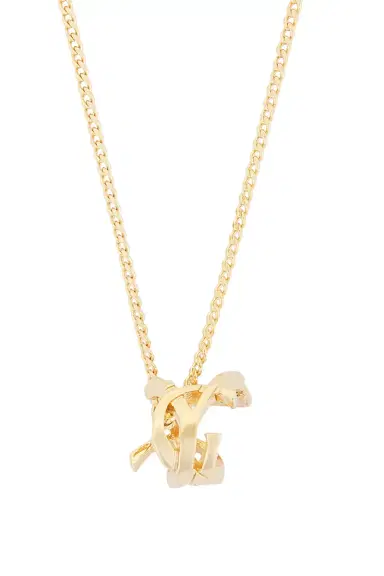 Saint Laurent YSL Necklace | Thumbnail 3 Saint Laurent YSL Necklace | Thumbnail 3
