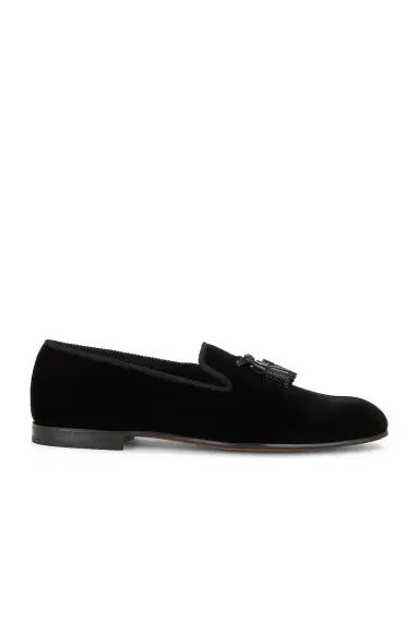 Tom Ford Velvet Loafer | Thumbnail 1 Tom Ford Velvet Loafer | Thumbnail 1