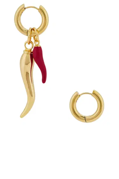 Timeless Pearly Double Chili Earrings | Thumbnail 4