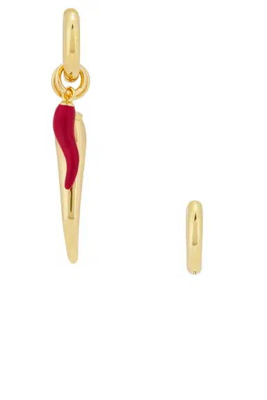 Timeless Pearly Double Chili Earrings | Thumbnail 5