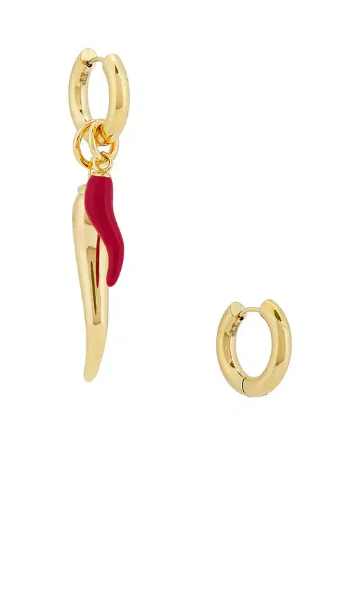 Timeless Pearly Double Chili Earrings