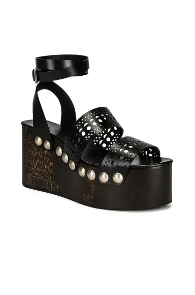 Alaïa Vienne Wooden Ankle Strap Wedges | Thumbnail 2 Alaïa Vienne Wooden Ankle Strap Wedges | Thumbnail 2