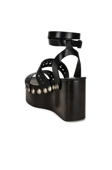 Alaïa Vienne Wooden Ankle Strap Wedges | Thumbnail 3 Alaïa Vienne Wooden Ankle Strap Wedges | Thumbnail 3