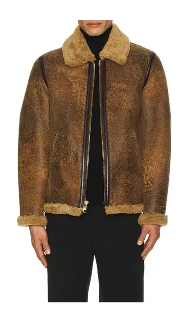 SCHOTT Sheepskin Jacket | Thumbnail 2