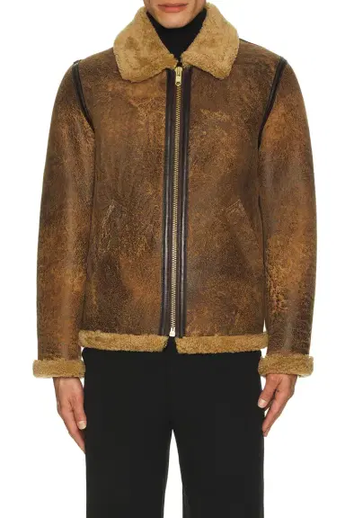 SCHOTT Sheepskin Jacket | Thumbnail 3