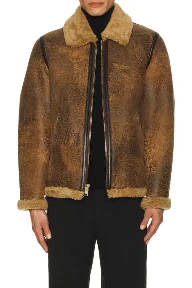 SCHOTT Sheepskin Jacket | Thumbnail 4