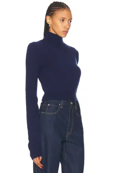 ÉTERNE Etienne Cashmere Turtleneck Sweater | Thumbnail 2