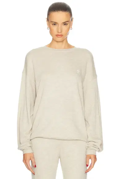 ÉTERNE Oversized Crewneck Sweatshirt | Thumbnail 1