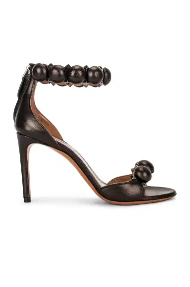 Alaïa Leather Bombe Sandals | Thumbnail 1 Alaïa Leather Bombe Sandals | Thumbnail 1
