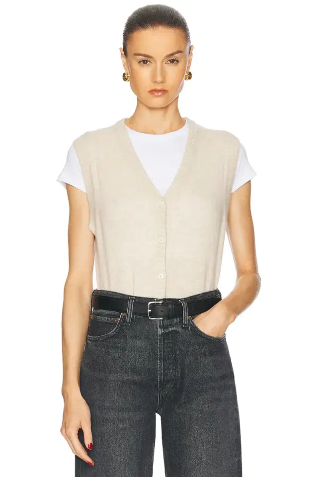Eterne Elton Cashmere Cardigan Vest