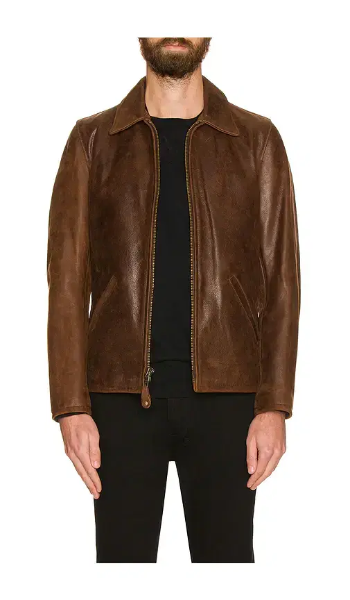 Schott Waxy Buffalo Leather Sunset Jacket