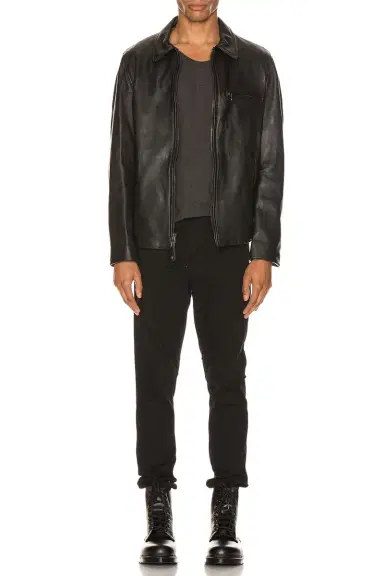 SCHOTT Collar Lamb Leather Jacket | Thumbnail 5 SCHOTT Collar Lamb Leather Jacket | Thumbnail 5