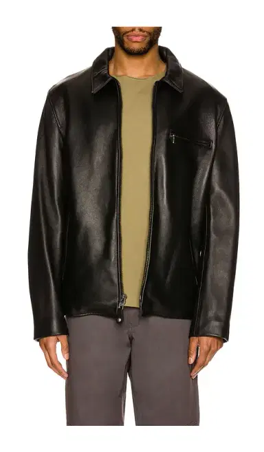 SCHOTT Collar Lamb Leather Jacket | Thumbnail 1 SCHOTT Collar Lamb Leather Jacket | Thumbnail 1