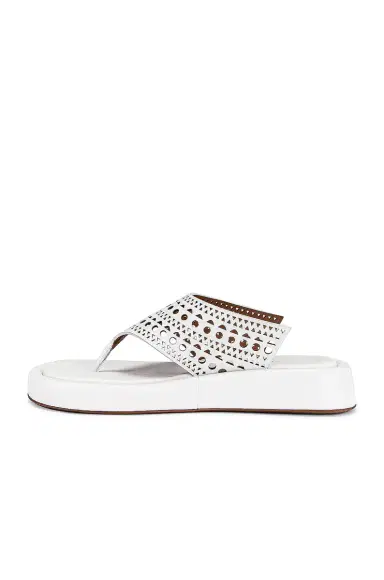 Alaïa Vienne Thong Platform Sandals | Thumbnail 5 Alaïa Vienne Thong Platform Sandals | Thumbnail 5